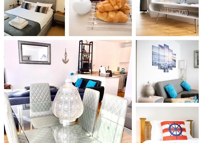 Seaview, Luxury Apartment, 2 Min Walk To Porth Beach